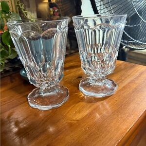 Mikasa AUSTRIAN LEAD CRYSTAL Stockton Pattern FOOTED VOTIVE